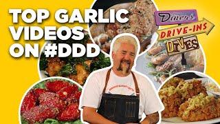 Top 10 #DDD Garlic Videos with Guy Fieri | Diners, Drive-Ins and Dives | Food Network