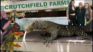 Visiting The Best Reptile Keeper in South Florida @Crutchfield Farms (07/21/2021)