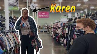 A Karen Gets Mad At The Thrift