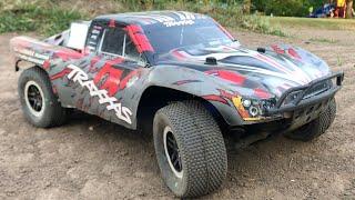 HOW does My Traxxas Slash 2wd COMPARE to A FULLY BUILT Race Truck?? Proline BLOCKADE TIRE TESTING!!