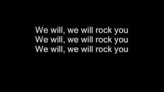 Five-We will rock you lyrics