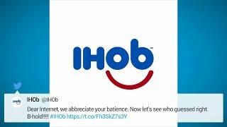 IHOP changes name to IHOB, gets shade from Wendy’s