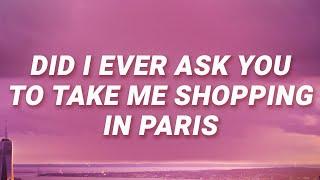 Summer Walker - Did I ever ask you to take me shopping in Paris (Playing Games) (Lyrics)