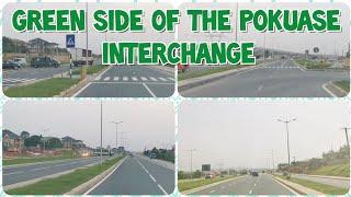 The GREEN SIDE of the POKUASE INTERCHANGE In Accra-Ghana