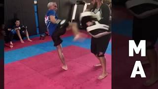 Techniques applied to mixed martial arts. (MMA)