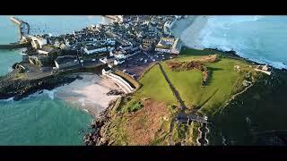 St Ives - The Island 4K HD Aerial