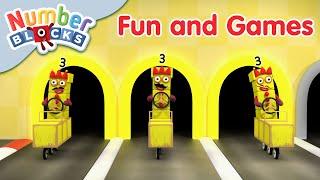 @Numberblocks - Fun and Games! | Learn to Count