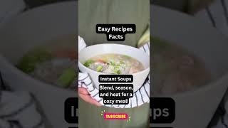 Instant Vegetable Soups  | Quick, Healthy & Delicious Recipes in Minutes!