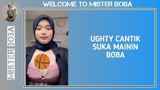 ughty hijab cantik main boba gede mulus || gameplay bomsquad mister boba