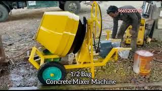 1/2 Bag Concrete Mixer Machine