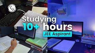 Study Vlog | Studying 10+ hours as a JEE Aspirant - A day in my life