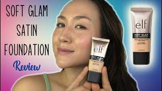 ELF SOFT GLOW Satin Foundation // Review & Wear Test