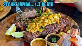 MAKAN STEAK SULTAN, LETAKNYA TERSEMBUNYI DI DALAM PERUMAHAN..!!!