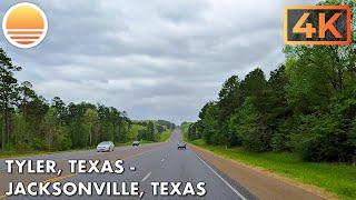 Tyler, Texas to Jacksonville, Texas! Drive with me on a Texas highway!