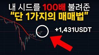 비트코인, 저는 '이 매매법' 하나로 시드 100배 불렸습니다.