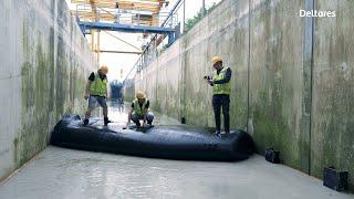 SLAMDAM tested in Deltares Delta flume