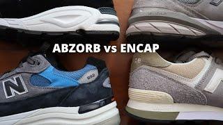 New Balance ENCAP vs ABZORB - Midsole Technology Comparison Video!