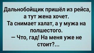 Как у Дальнобойщика На Жену Не Стоял! Сборник Свежих Анекдотов! Юмор!  ||