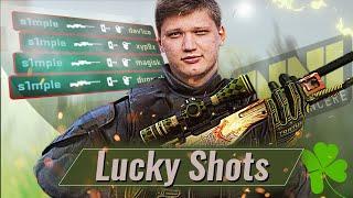 INSANELY LUCKY CS:GO PRO SHOTS! (VAC SHOTS)