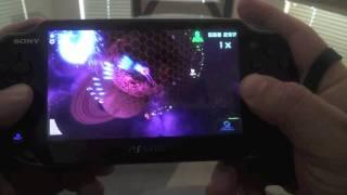 PS Vita Super Stardust Delta Hands on Gameplay