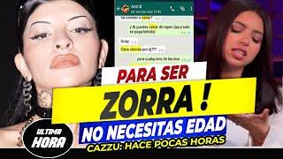 LO Q LE FALTA DE BONITA LE SOBRA DE SINVERGUENZA! Asi Responde Cazzu a LAS DECLARACIONES de Angela