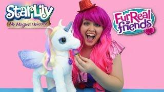 FurReal Friends StarLily My Magical Unicorn | TOY REVIEW | KiMMi THE CLOWN