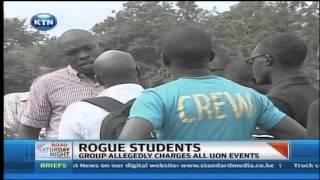 Rogue students at UON disrupt Straight Up recording