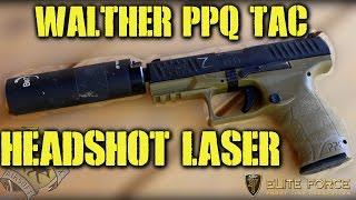 Elite Force Walther PPQ TAC: Headshot Laser Gun (Intrigue Airsoft Kansas City)