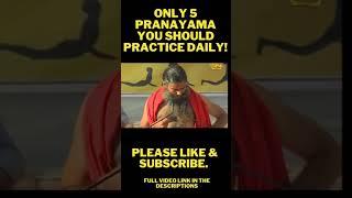 5 Pranayama you should practice Daily
