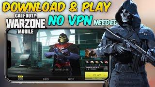 Download & Play Warzone Mobile without Any VPN in IOS & Android