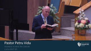 24.11.24 PM | P. Vidu "Numele scrise în ceruri" - Luca 10:17-20