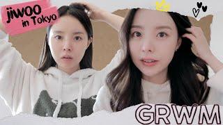 JIWOO’s GRWM | First Get Ready after Personal Color Test🫢 | self hair styling‍️ (ENG/JPN)