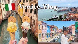 威尼斯Vlog｜自由行飯店推薦、彩色島、絕美360度高空全景