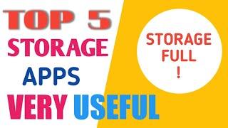 Top 5 free Cloud storage apps For Store IMPORTANT DATA  #Shorts