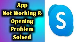 Fix Skype Not Working & Opening Problem Solved