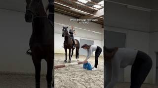 Still way too high… #equestrain #horse #short #viral