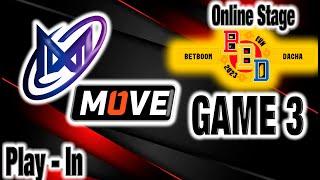 Nigma Galaxy(NG) VS One Move(OM) - GAME 3 - Play In Qualifiers - Betboom Dacha - Highlights DOTA 2