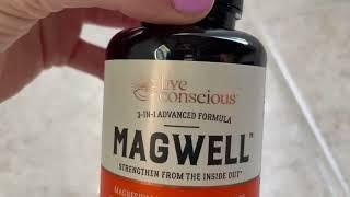 Live Conscious Magwell Magnesium Zinc & Vitamin D3   Magnesium Glycinate, Malate, & Citrate Review