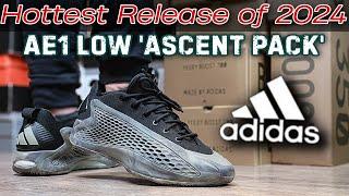 Most Hyped Sneaker of 2024: Adidas AE 1 Low MX Grey 'Ascent Pack' Review & On Feet