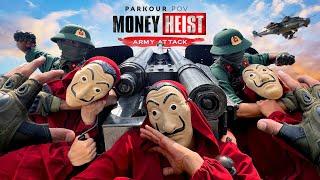 Parkour MONEY HEIST vs ARMY Rescue POLICE In REAL LIFE ver5.2 | Epic POV Movie