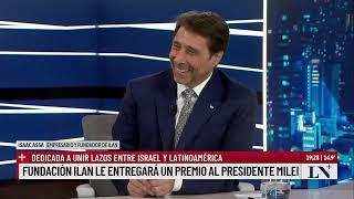 La fundación ILAN le entregará un premio a Milei; Isaac Assa, empresario y fundador de ILAN