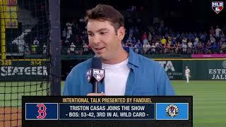 Triston Casas joins MLB Network to discuss the Red Sox's Success, Music, and More (Full version)