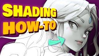 How I learned to 3D-shade my drawings - YouTube Art School