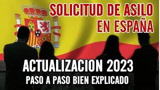  COMO SOLICITAR ASILO EN ESPAÑA ACTUALIZACION TRAMITE JULIO 2023 [IBEROTIPS]    