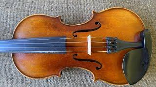 SOLD Violin #763 SMOOTH AS SILK Toned Guarneri Violin for sale