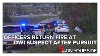 Officers return fire at DWI suspect after pursuit: police source