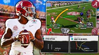 This NEW Alabama College Football 25 Offense Is A CHEAT CODE