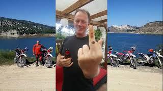 Bloopers From Dirt Bike Holidays - motorcycle trail riding fails in Spain