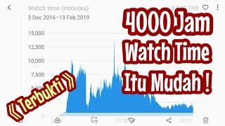 Cara Mendapatkan 4000 Jam Penayangan atau Watchtime | Bukan Motovlog #4