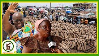 The State Of Sampa market as Queen mother,  Plead on Government to help build Sampa Township